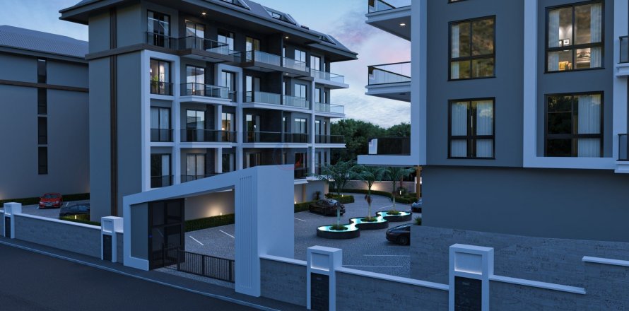 1+1 Lägenhet i Alanya, Antalya, Turkiet Nr. 211410