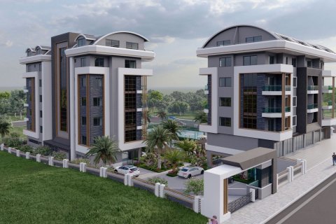 1+1 Wohnung in Alanya, Antalya, Türkei Nr. 211411 - 12