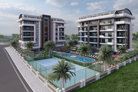 1+1 Wohnung in Alanya, Antalya, Türkei Nr. 211411
