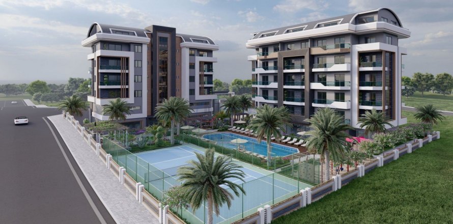 1+1 Wohnung in Alanya, Antalya, Türkei Nr. 211411