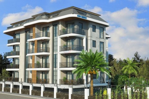 1+1 Lejlighed  i Alanya, Antalya, Tyrkiet Nr. 211403