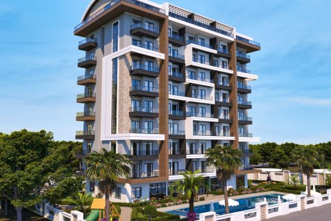 1+1 Lejlighed i Alanya, Antalya, Tyrkiet Nr. 211404 - 2