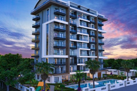 1+1 Lejlighed i Alanya, Antalya, Tyrkiet Nr. 211404 - 9