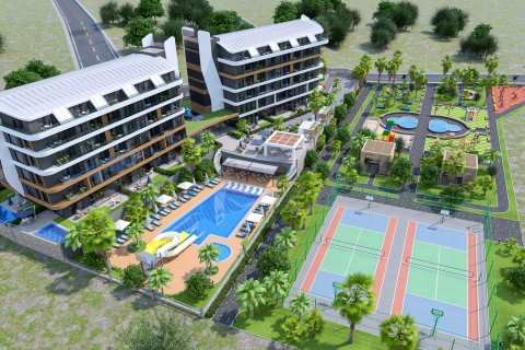 Daire 1+1 Alanya, Antalya, Türkiye №211418