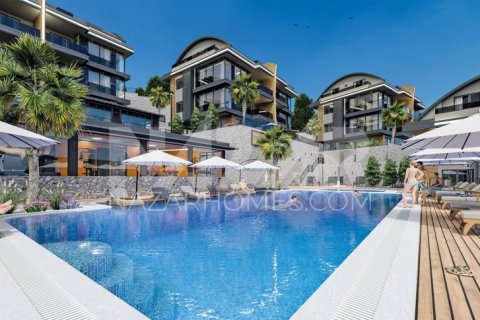 1+1 Lejlighed i Alanya, Antalya, Tyrkiet Nr. 167814 - 5