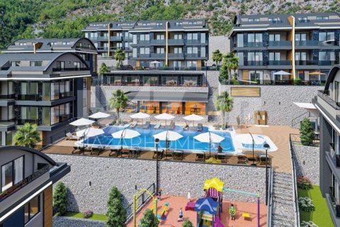 1+1 Lejlighed  i Alanya, Antalya, Tyrkiet Nr. 167814