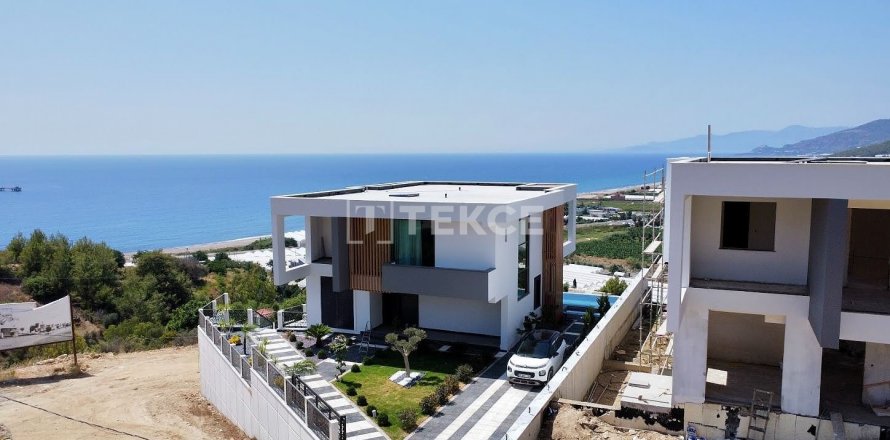 4+1 Villa  i Alanya, Antalya, Turkiet Nr. 60523