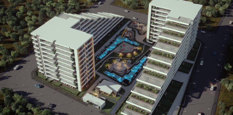 1+1 Lägenhet  i Antalya, Turkiet Nr. 164177