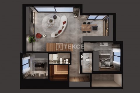 4+1 Villa i Bodrum, Mugla, Turkiet Nr. 44493 - 6