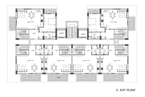 Продажа квартиры  в Махмутларе, Анталье, Турция 1+1, 50м2, №179952 – фото 21