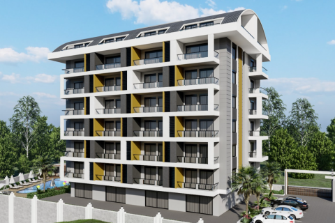 1+1 Leilighet  i Mahmutlar, Antalya, Tyrkia Nr. 179952