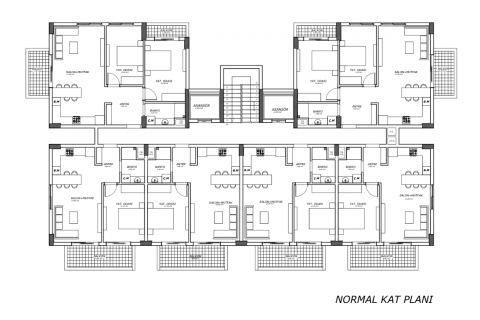 Продажа квартиры  в Махмутларе, Анталье, Турция 1+1, 50м2, №179952 – фото 20