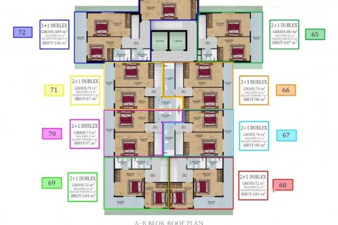 Продажа квартиры в Авсалларе, Анталье, Турция 1+1, 51м2, №179968 – фото 18
