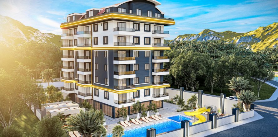 2+1 Penthouse i Gazipasa, Antalya, Tyrkiet Nr. 168981