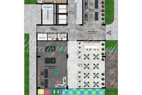 1+1 Leilighet i Alanya, Antalya, Tyrkia Nr. 179106 - 25