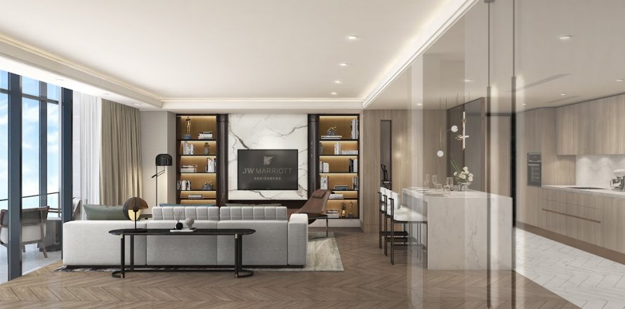 2+1 Leilighet i JW Marriott Residences Tarabya, Istanbul, Tyrkia Nr. 162694