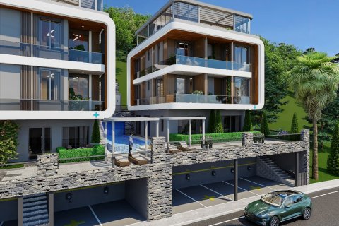 2+1 Lejlighed i Alanya, Antalya, Tyrkiet Nr. 211649 - 2