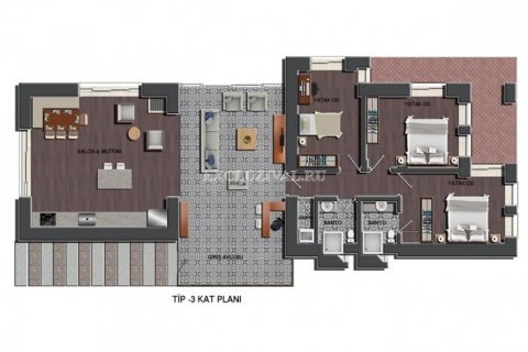 Villa for sale in Bodrum, Mugla, Turkey, 3 bedrooms, 150m2, No. 178789 – photo 5