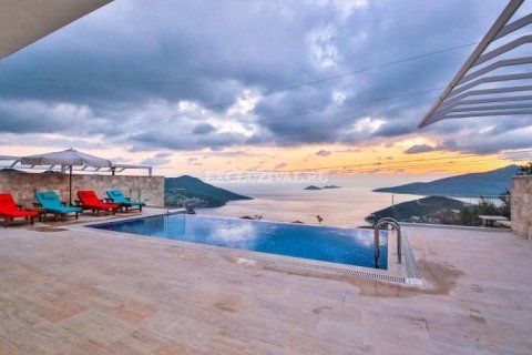 5+1 Villa  i Kalkan, Antalya, Tyrkiet Nr. 178737 - 14
