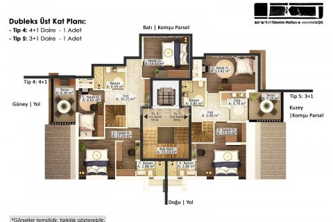 3+1 Leilighet i Antalya, Tyrkia Nr. 169157 - 11