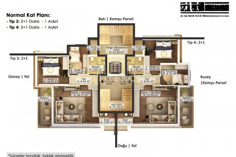 3+1 Leilighet i Antalya, Tyrkia Nr. 169157 - 12