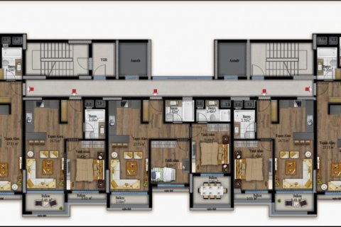 Apartment for sale in Erdemli, Mersin, Turkey, 70m2, No. 180177 – photo 23