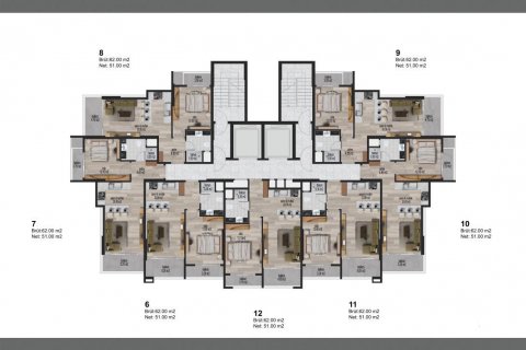 Wohnung  in Yenisehir, Schleimbeutel, Türkei Nr. 180178 - 19