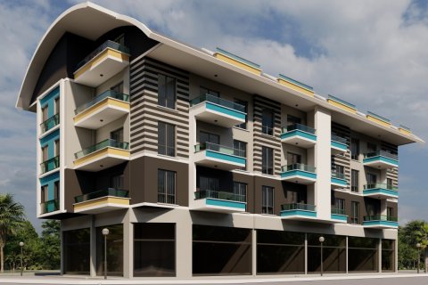 1+1 Leilighet  i Alanya, Antalya, Tyrkia Nr. 179491