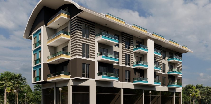 1+1 Leilighet i Alanya, Antalya, Tyrkia Nr. 179491
