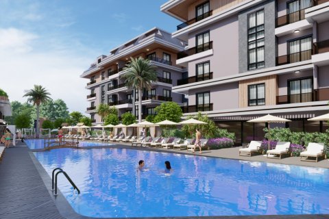 1+1 Wohnung  in Alanya, Antalya, Türkei Nr. 179507