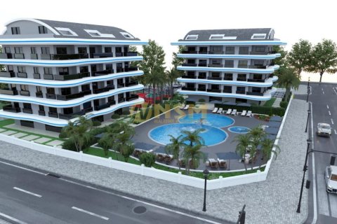 1+1 Leilighet  i Alanya, Antalya, Tyrkia Nr. 179693 - 5