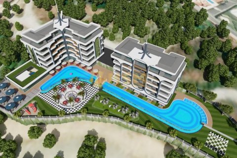 1+1 Lägenhet  i Alanya, Antalya, Turkiet Nr. 179695
