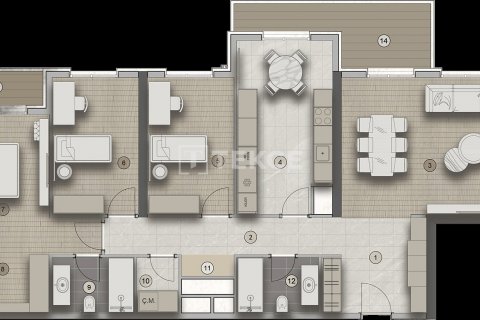 Продажа квартиры в Анкаре, Турция 4+1, 174м2, №161214 – фото 26