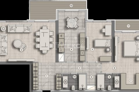 Продажа квартиры в Анкаре, Турция 4+1, 174м2, №161214 – фото 29