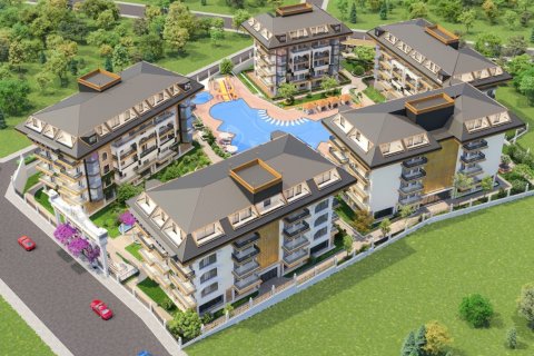 Daire  1+1  Oba, Antalya, Türkiye №188335