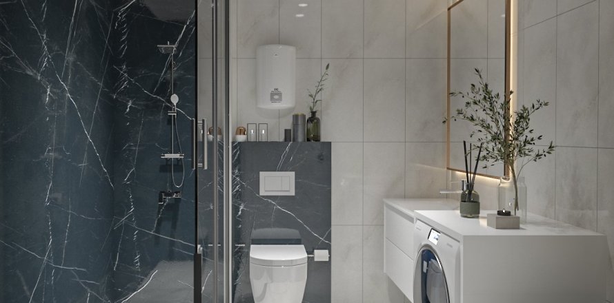 Daire  1+1  Alanya, Antalya, Türkiye №163410
