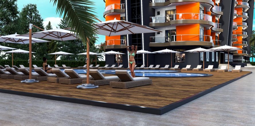 Daire 3+1 Alanya, Antalya, Türkiye №163411