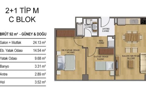 Wohnung in Istanbul, Türkei Nr. 186365 - 24