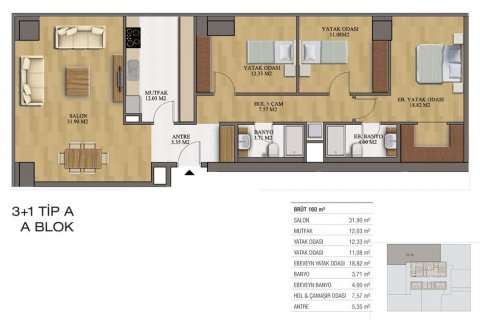 Wohnung in Istanbul, Türkei Nr. 186365 - 21