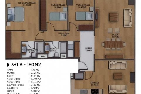Wohnung in Istanbul, Türkei Nr. 186365 - 25