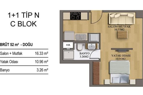 Wohnung in Istanbul, Türkei Nr. 186365 - 23