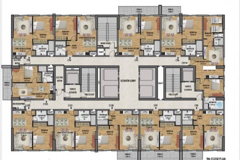 Продажа квартиры  в Стамбуле, Турция 4 комн., 109м2, №186364 – фото 30