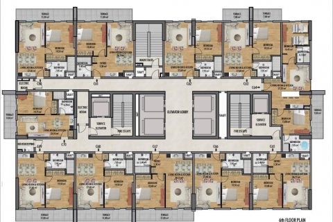 Продажа квартиры  в Стамбуле, Турция 4 комн., 109м2, №186364 – фото 27