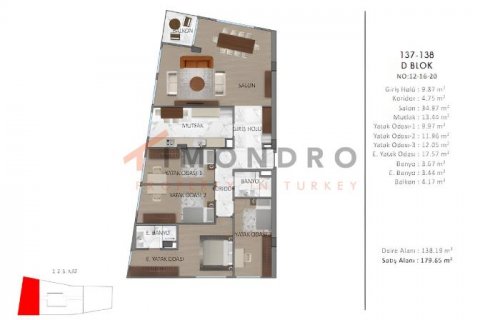 Daire 3+1 Üsküdar, İstanbul, Türkiye №206531 - 14