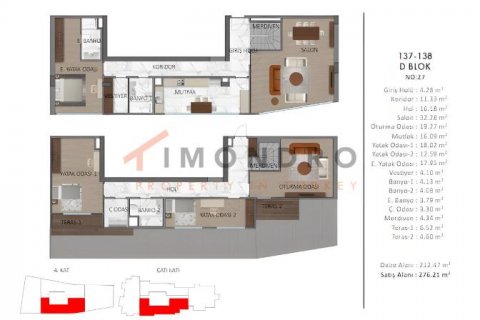 Продажа квартиры в Ускюдар, Стамбуле, Турция 4+1, 190м2, №206532 – фото 12