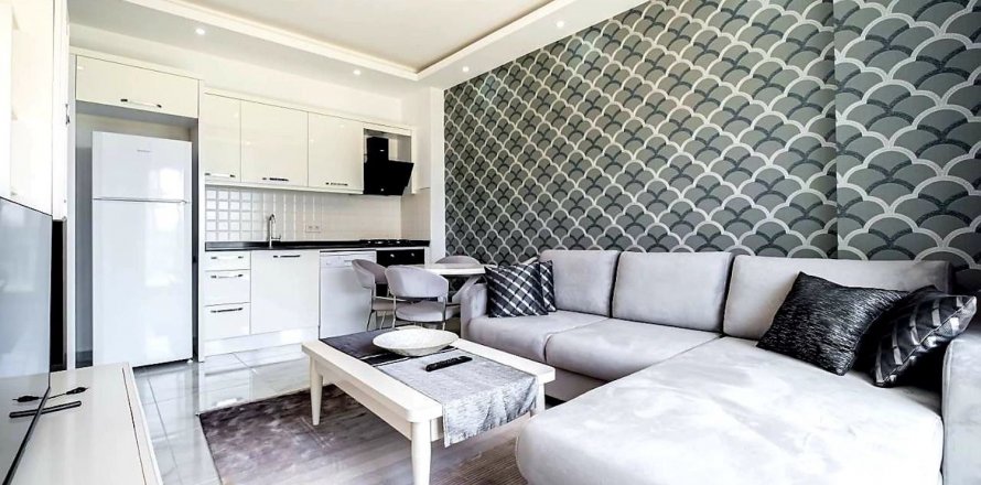 1+1 Lejlighed  i Alanya, Antalya, Tyrkiet Nr. 181476