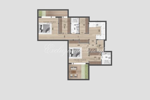 2+1 Villa  i Bodrum, Mugla, Turkiet Nr. 179345 - 20