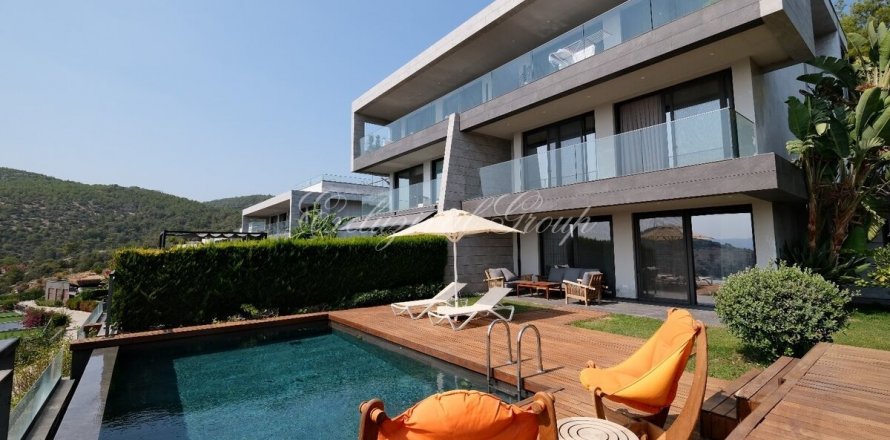 Villa  3+1  Bodrum, Muratpaşa, Türkiye №179348