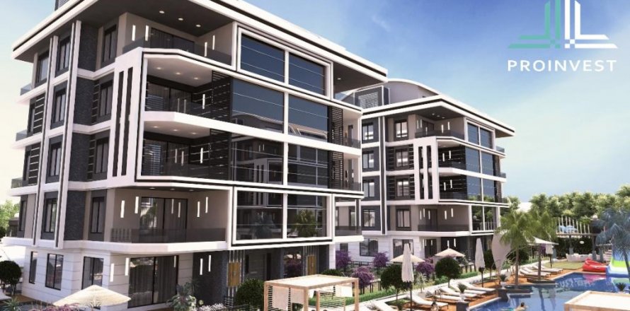 Leilighet  i Alanya, Antalya, Tyrkia Nr. 186255