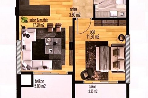 Wohnung  in Mersin, Türkei Nr. 186109 - 28